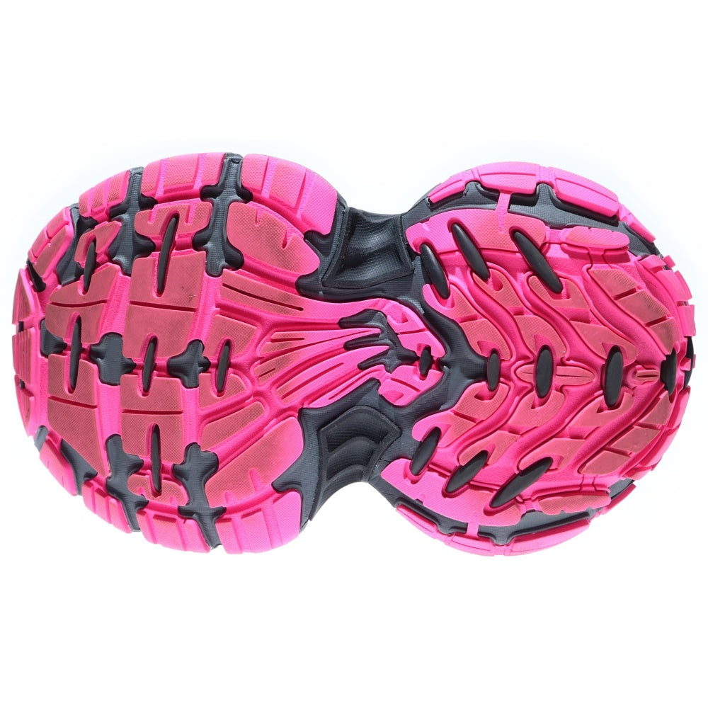 BALENCIAGA 10XL サイズ40 BALENCIAGA 10XL Distressed Metallic Mesh and Leather Sneakers for