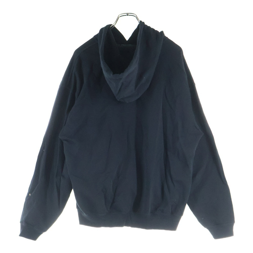 AURALEE(オーラリー) 20SS SUPER SOFT SWEAT BIG P/O PARKA A20SP01GU ソフト プルオーバーパーカー フーディー ブラック