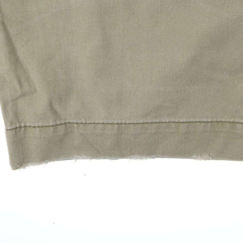 Abercrombie&Fitch(アバクロンビーアンドフィッチ) CHINO PANTS ボタンフライ コットン チノパンツ ベージュ