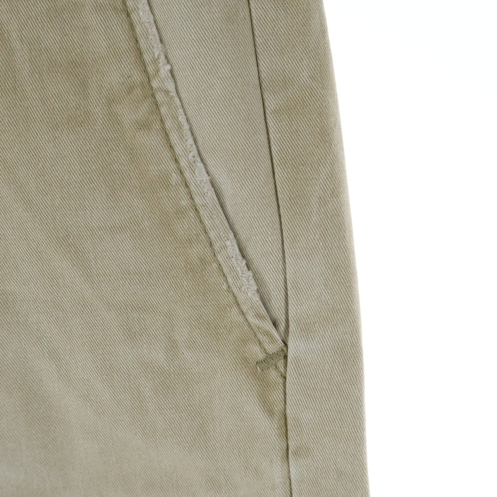 Abercrombie&Fitch(アバクロンビーアンドフィッチ) CHINO PANTS ボタンフライ コットン チノパンツ ベージュ