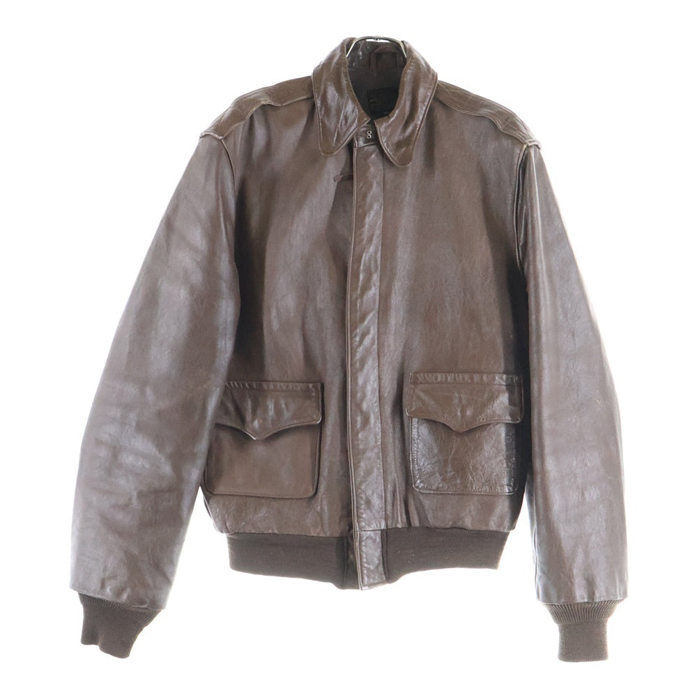 WILLIS&GEIGER(ウィルスガイガー) TYPE A-2 レザージャケット 30-145 ブラウン