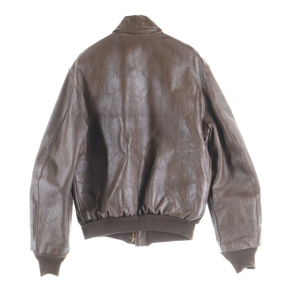 WILLIS&GEIGER(ウィルスガイガー) TYPE A-2 レザージャケット 30-145 ブラウン