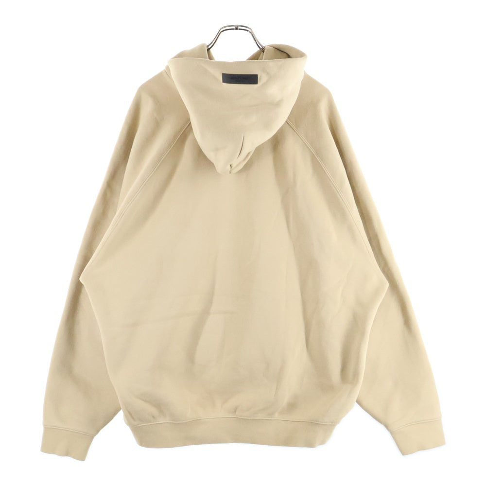 FOG Essentials(エフオージー エッセンシャルズ) Essenrials Hoodie ラバーロゴスウェットパーカー フーディ ベージュ