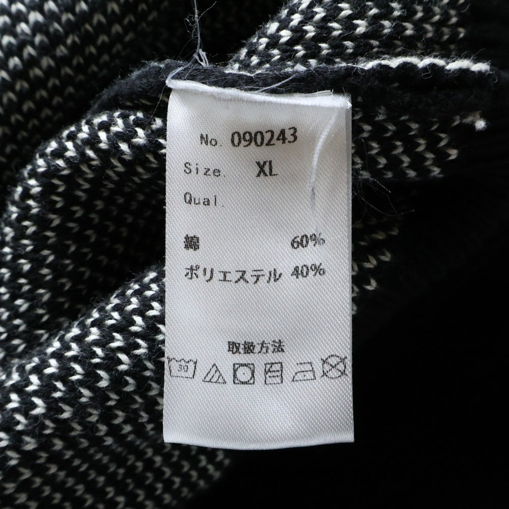 FOG Essentials(エフオージー エッセンシャルズ) Knit Logo Hoodie フロントロゴ ニットパーカー フーディ ブラック