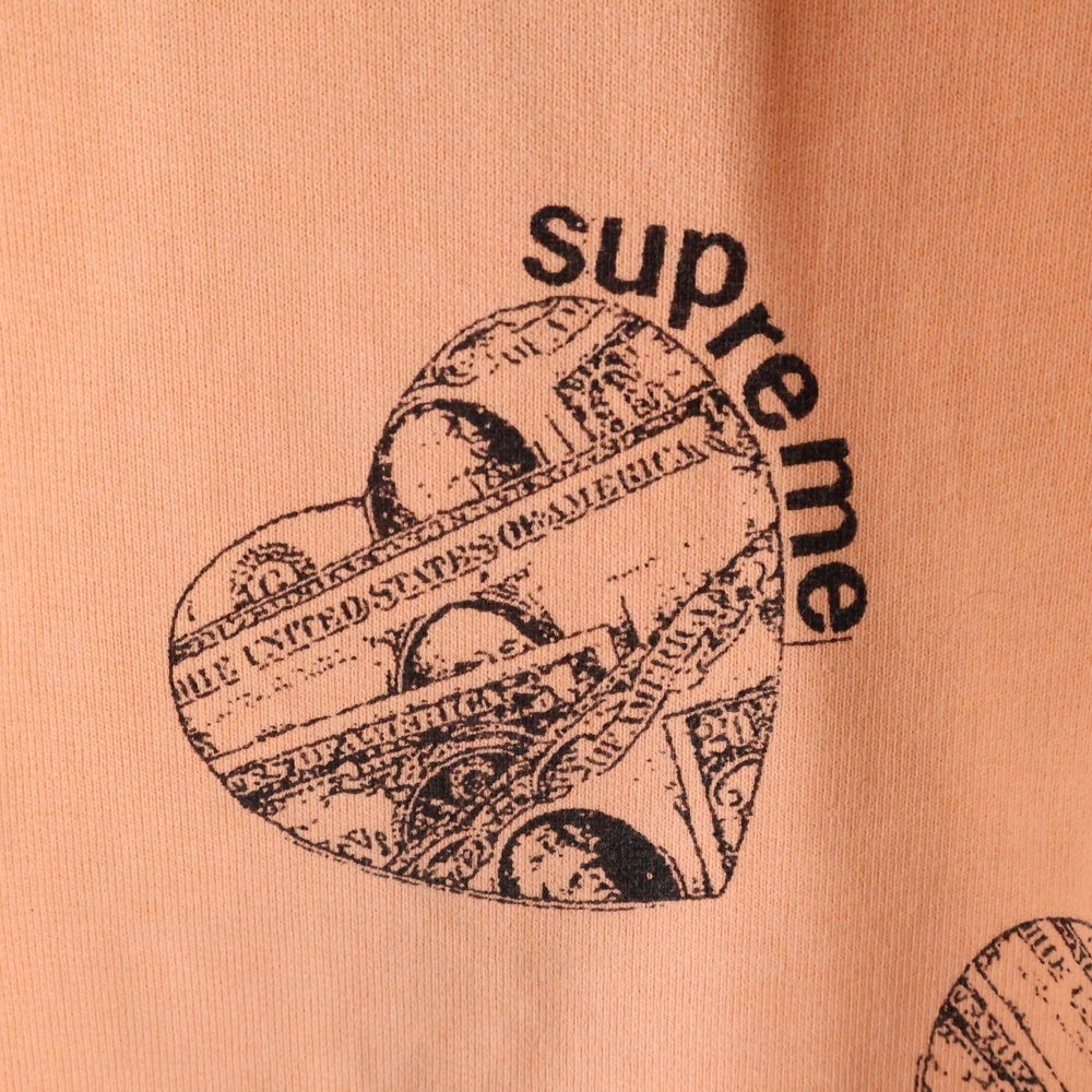 SUPREME(シュプリーム) 24AW Love Cash Sweatpant ラブキャッシュ プリントスウェットパンツ オレンジ