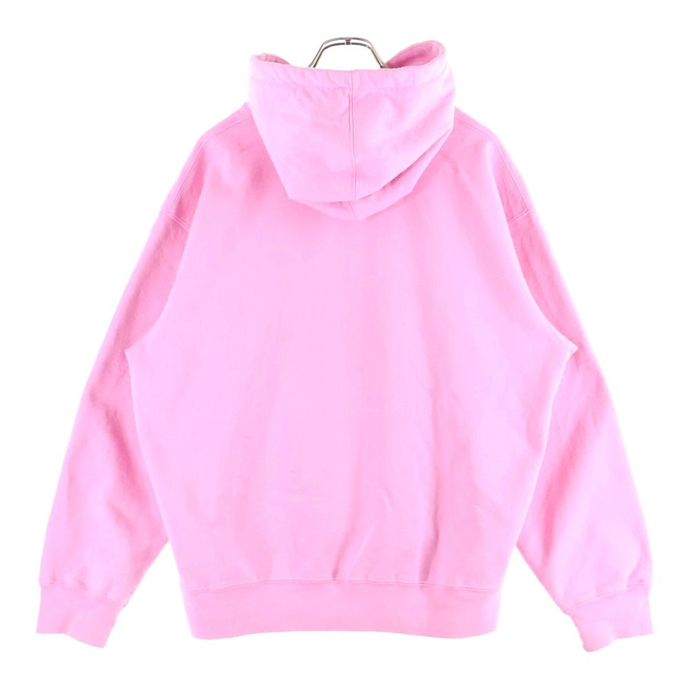 SUPREME(シュプリーム) 24AW Micro Logo Hooded Sweatshirt マイクロロゴ フーデッドスウェットシャツ スウェットパーカー フーディ ピンク
