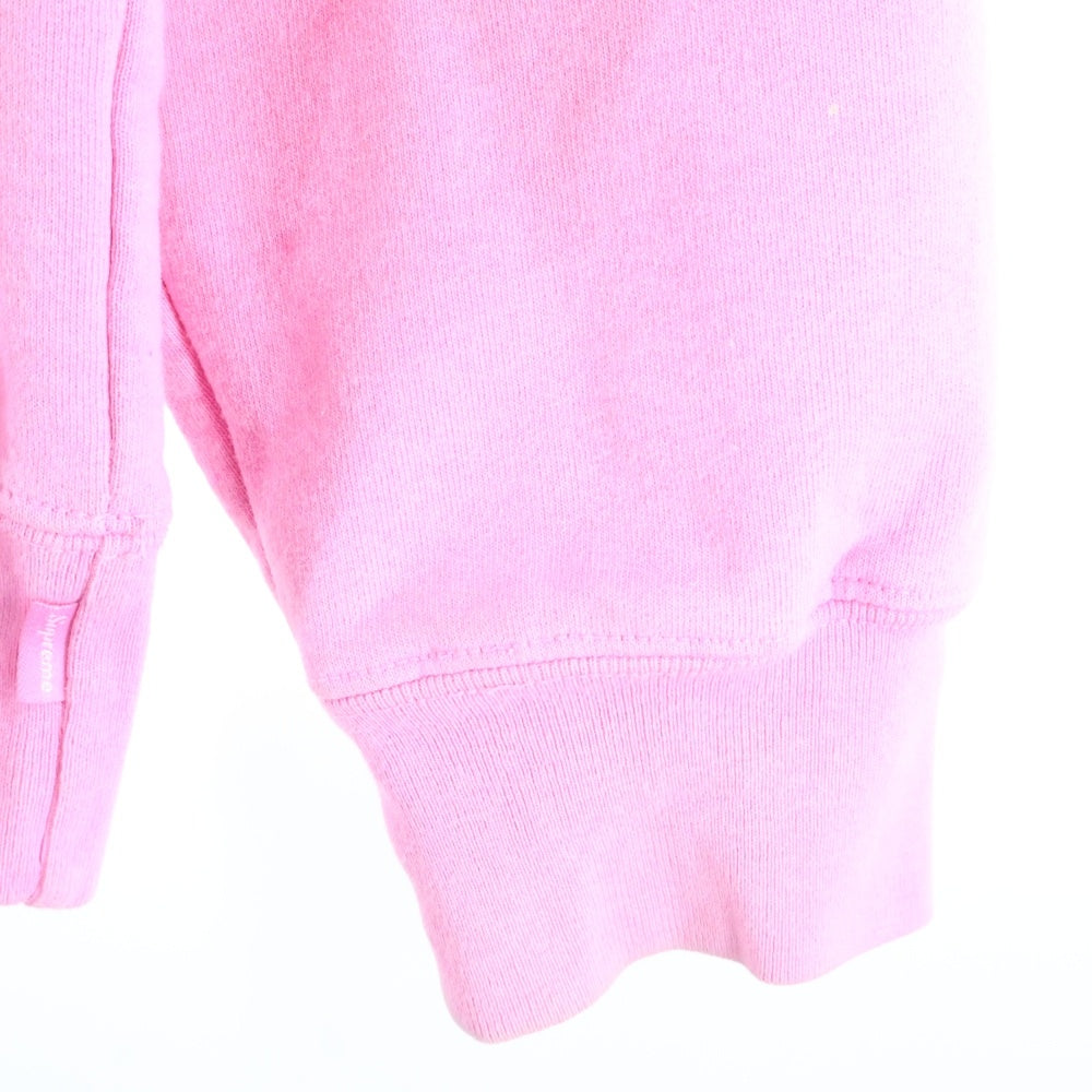 SUPREME(シュプリーム) 24AW Micro Logo Hooded Sweatshirt マイクロロゴ フーデッドスウェットシャツ スウェットパーカー フーディ ピンク