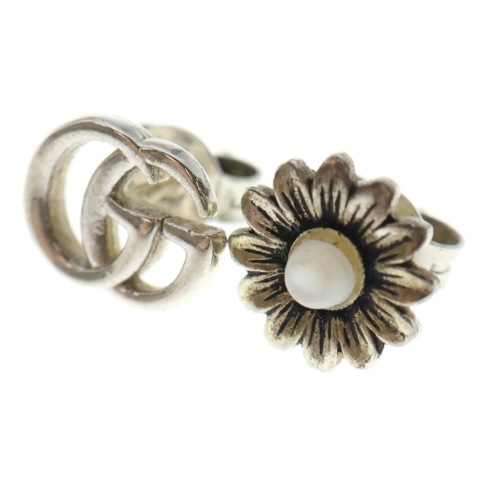 GUCCI(グッチ) ダブルG スタッズ ピアス マザーオブパール ピアス 527390