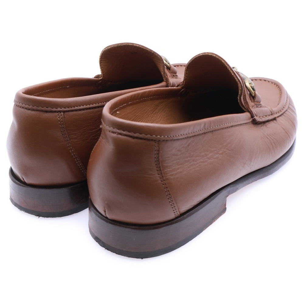 TOMORROWLAND(トゥモローランド) ×FRANCO BOSCHI Leather Loafers ×フランコボスキ ビット レザーローファー ブラウン