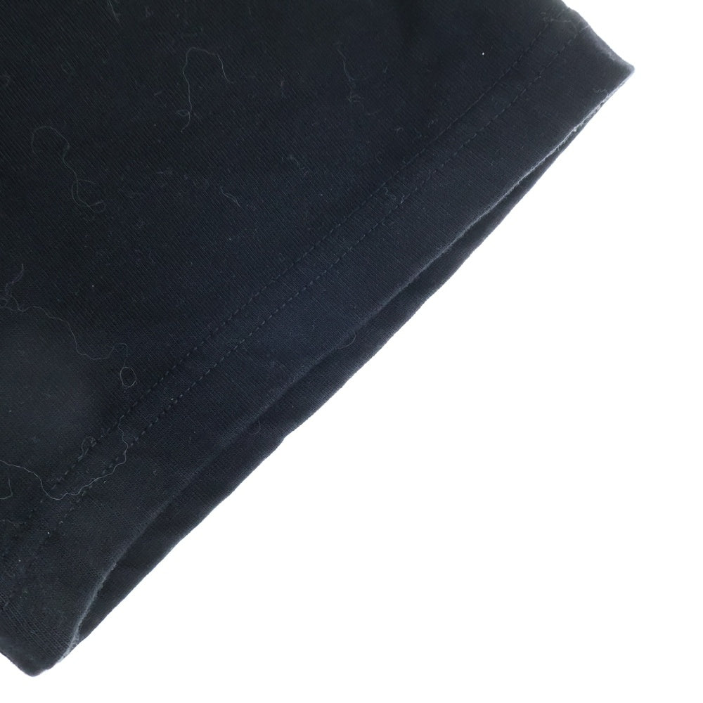 GOD SELECTION XXX(ゴッドセレクショントリプルエックス) Front Print S/S T-Shirt フロントプリント クルーネック半袖Tシャツカットソー ブラック