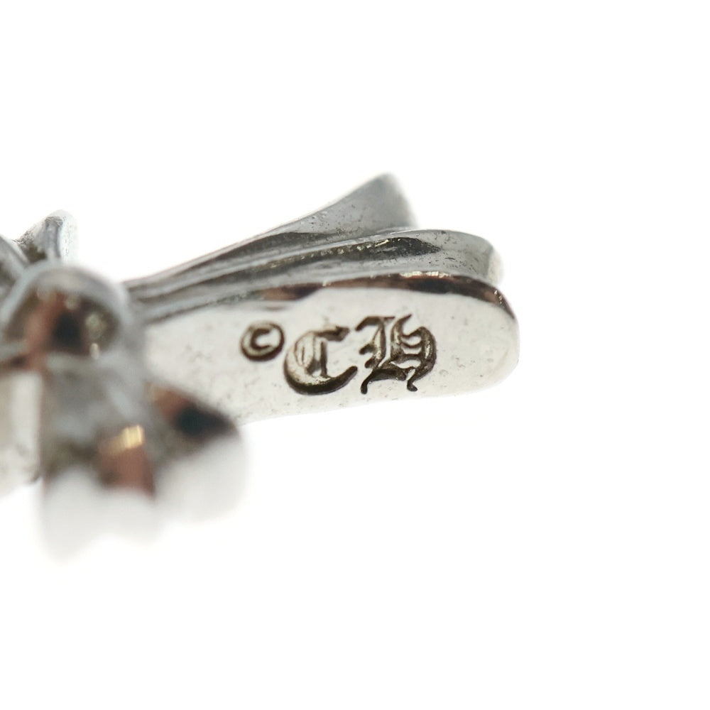 CHROME HEARTS(クロムハーツ) 18KWG CRS BBYFAT P/SAP ベイビーファットクロス PAVEピンクサファイア ペンダントトップ ホワイトゴールド