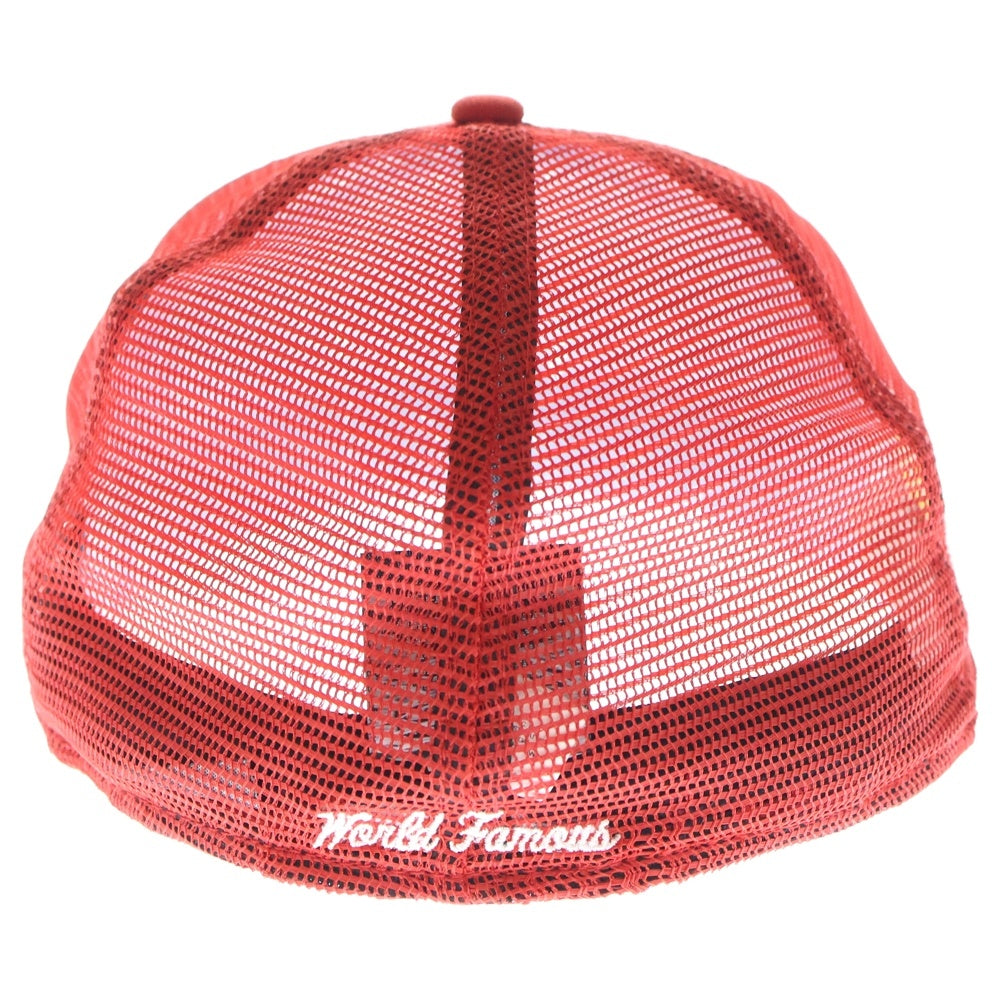 SUPREME(シュプリーム) 24SS ×New Era Box Logo Mesh Back Cap ニューエラ ボックスロゴ メッシュバック ベースボールキャップ 帽子 レッド