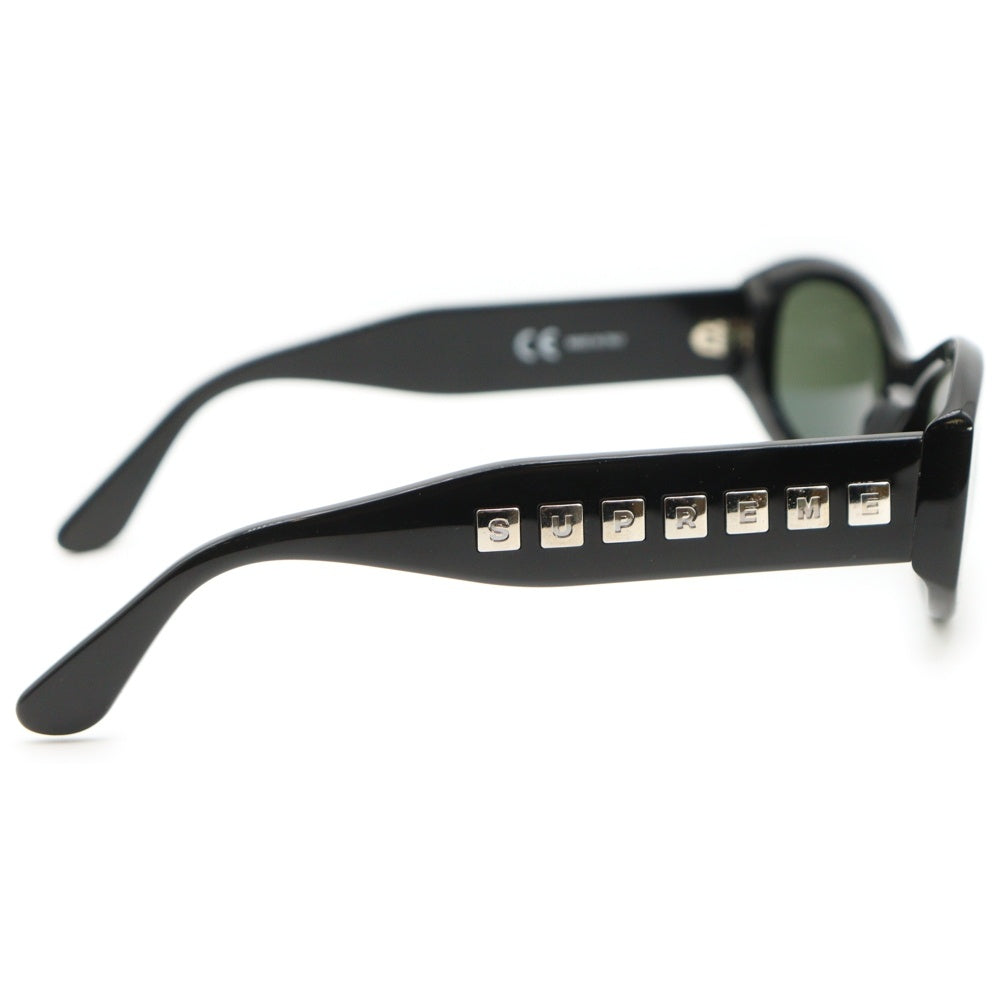 SUPREME(シュプリーム) 23SS Corso Sumglasses コルソ ロゴプレート ブラックフレーム サングラス 眼鏡 アイウェア ブラック