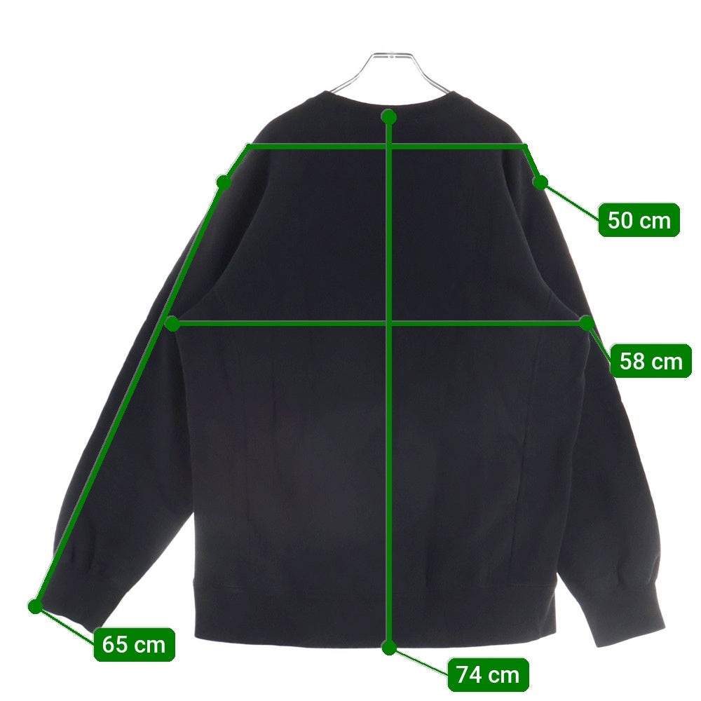 SUPREME(シュプリーム) 18AW Box Logo Crewneck Sweatshirt ボックスロゴクルーネック長袖スウェットトレーナー ブラック