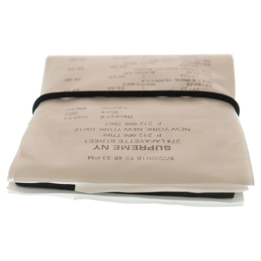 SUPREME(シュプリーム) 24SS ×MM6 Maison Margiela Receipt Wallet エムエムシックス メゾンマルジェラ レシート ウォレット 財布 ブラック/ホワイト