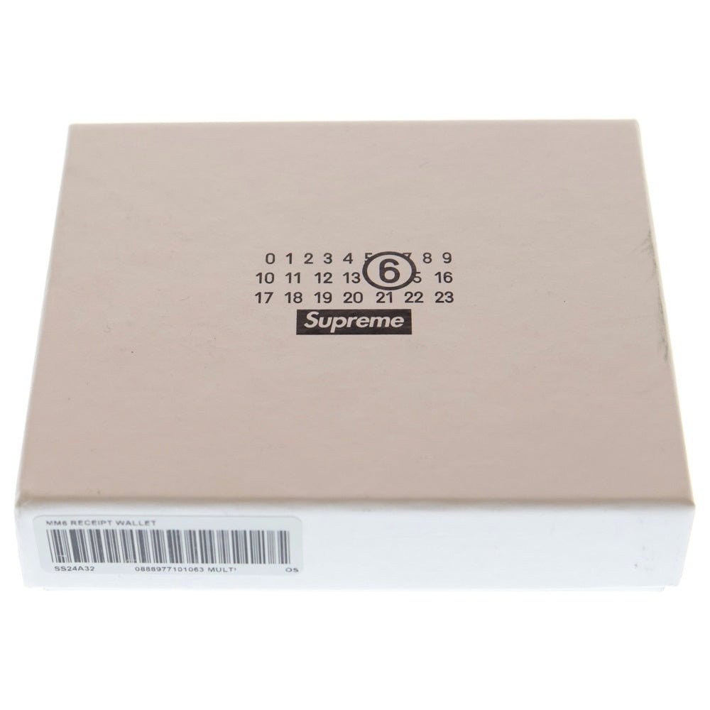 SUPREME(シュプリーム) 24SS ×MM6 Maison Margiela Receipt Wallet