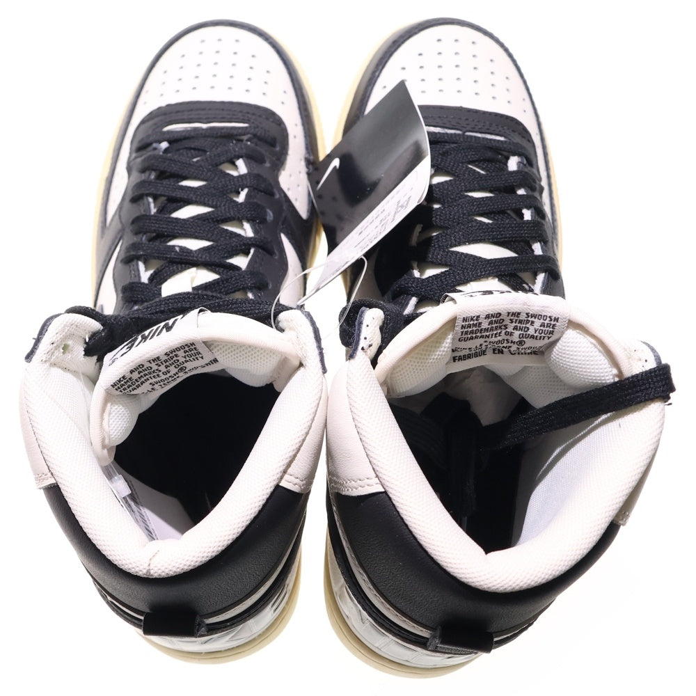 NIKE(ナイキ) TERMINATOR HIGH PREMIUM PHANTOM FD0394-030 ターミネーター ハイ プレミアム ファントム ハイカットスニーカー ブラック/ホワイト US6/24.0cm