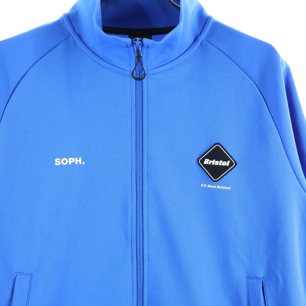 F.C.R.B./F.C.Real Bristol/FCRB(エフシーアールビー/エフシーレアルブリストル) 24AW TRAINING TRACK JACKET FCRB-242033 トレーニング トラックジャケット ジャージ ブルー