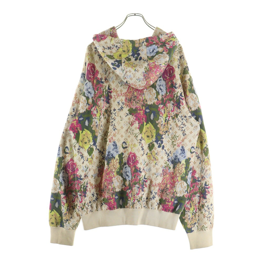 LOUIS VUITTON(ルイヴィトン) 22AW モノグラム ジャガード フラワー スウェット プルオーバーパーカー フーディー マルチカラー RM222 ZLW HNN73W