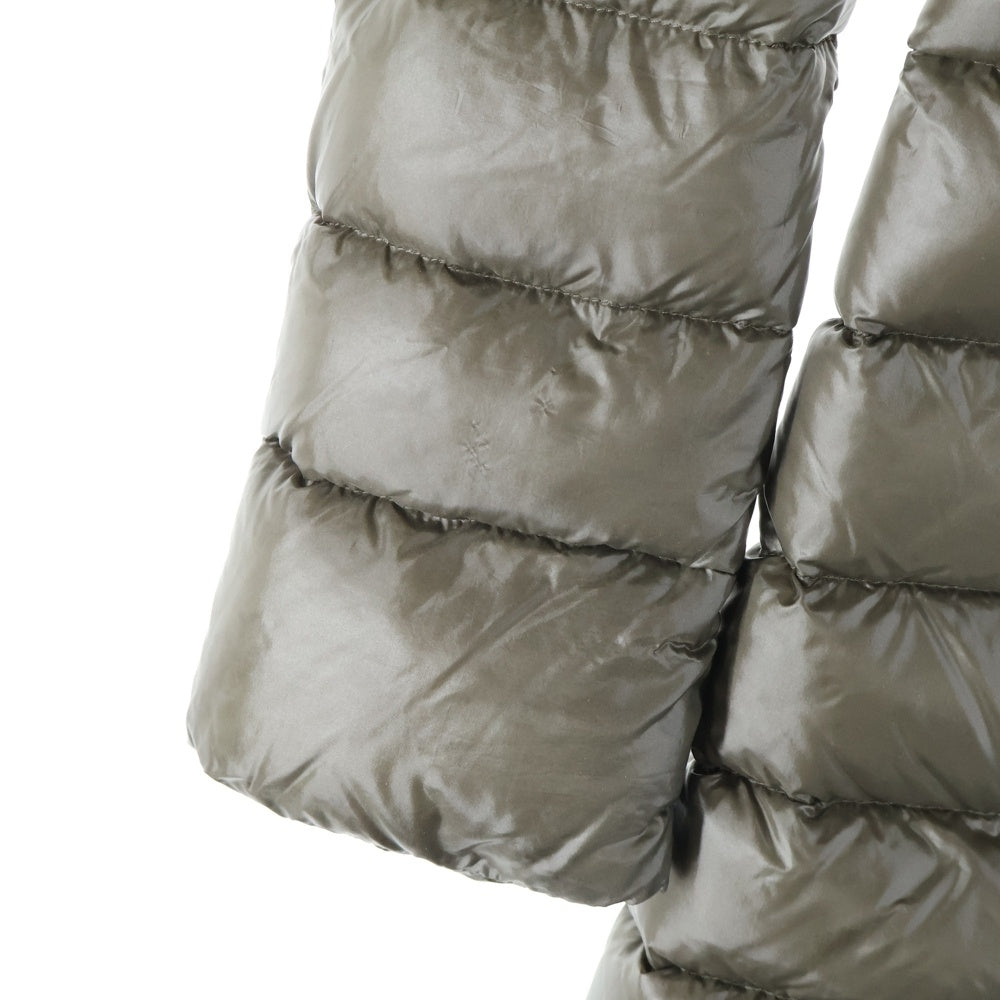 HERNO(ヘルノ) Button Long Down Jacket PI0029d-12017-8980 ボタン ロングダウンジャケット レディース カーキ