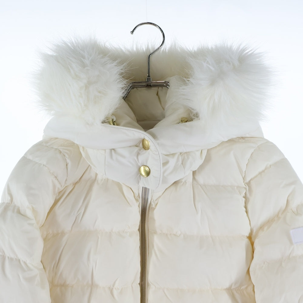 TATRAS(タトラス) 24AW KERK LTAT24A4992-D カーク ファー付き フーデッドダウンコート ダウンジャケット レディース ホワイト