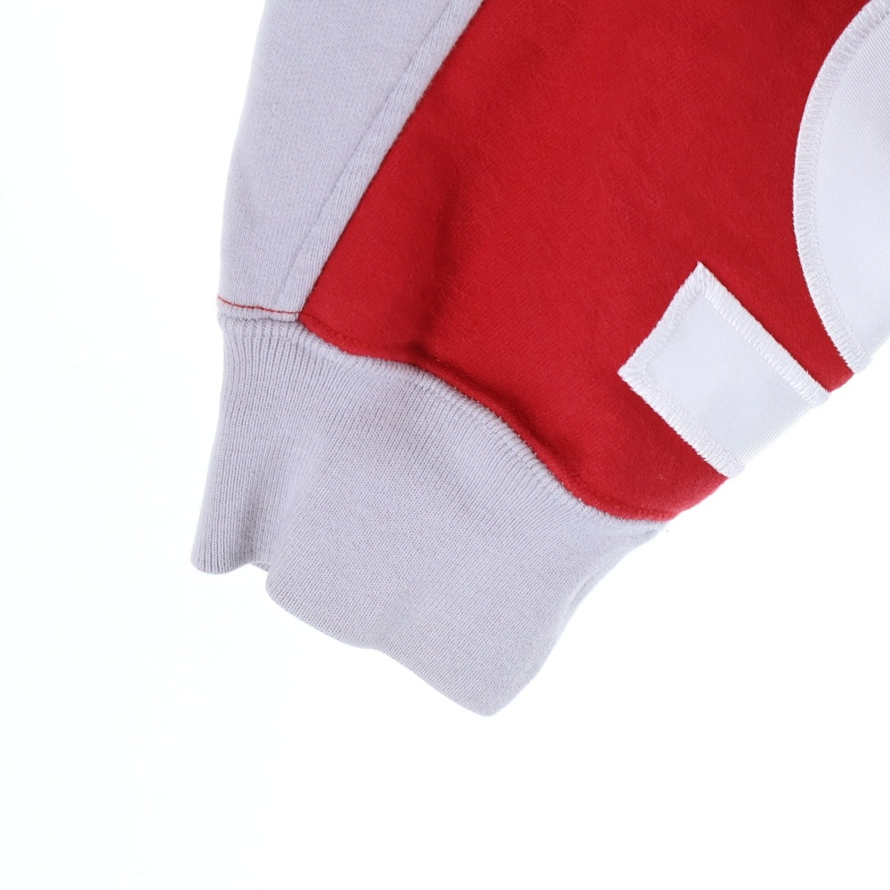 SUPREME(シュプリーム) 22SS Cropped Panels Hooded Sweatshirt クロップドパネル プルオーバースウェットパーカー フーディ グレー