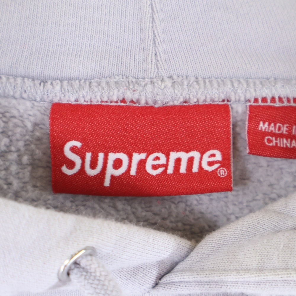 SUPREME(シュプリーム) 22SS Cropped Panels Hooded Sweatshirt クロップドパネル プルオーバースウェットパーカー フーディ グレー