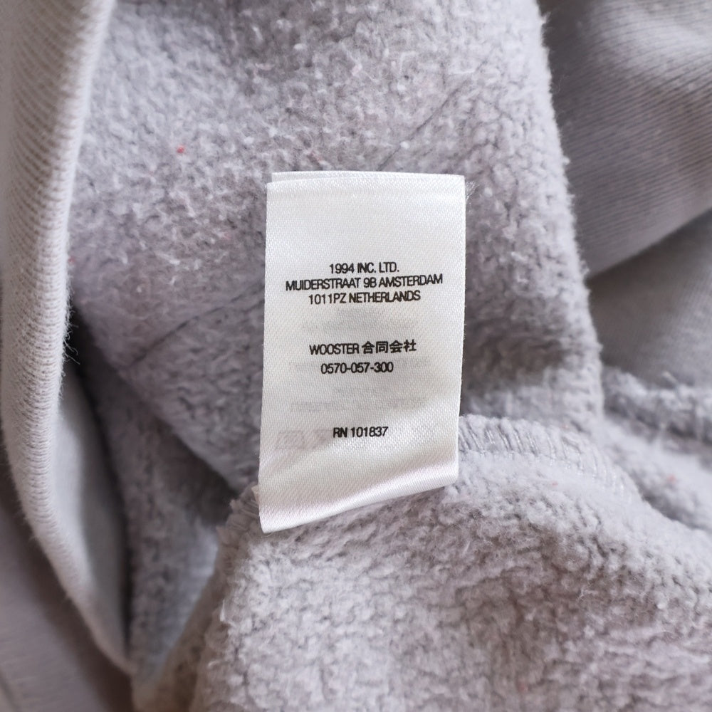 SUPREME(シュプリーム) 22SS Cropped Panels Hooded Sweatshirt クロップドパネル プルオーバースウェットパーカー フーディ グレー