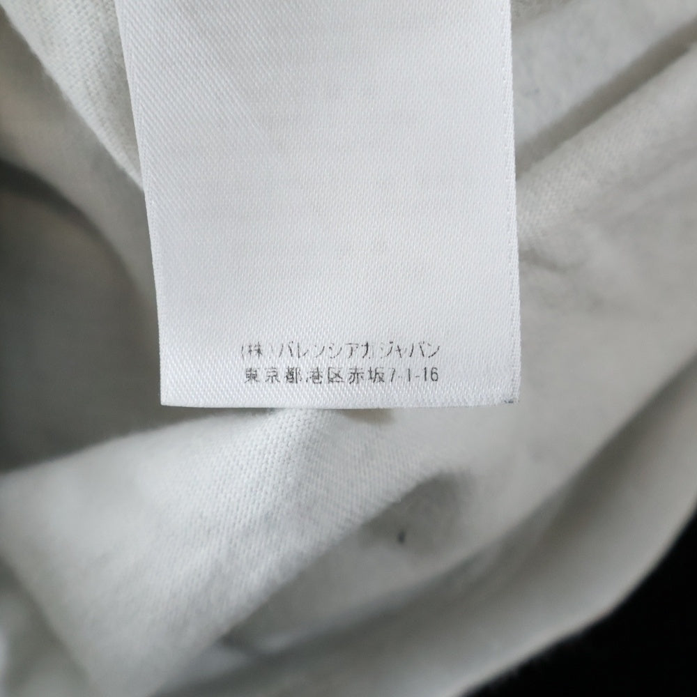 BALENCIAGA(バレンシアガ) 21AW Layered Sweater 678555 T3218 Tシャツレイヤード クルーネックニットセーター ブラック