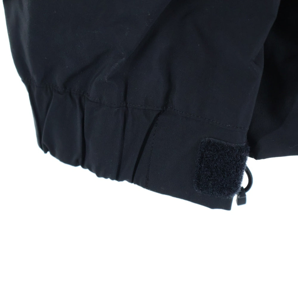 GOLDWIN(ゴールドウィン) LOGO NYLON JACKET ロゴ刺繍ナイロンジップジャケット マウンテンパーカー ブラック GL25142