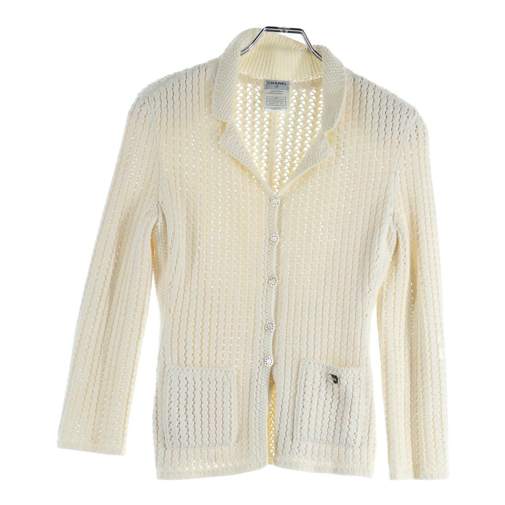 CHANEL(シャネル) ニットカーディガン アイボリー P21109V01287 レディース