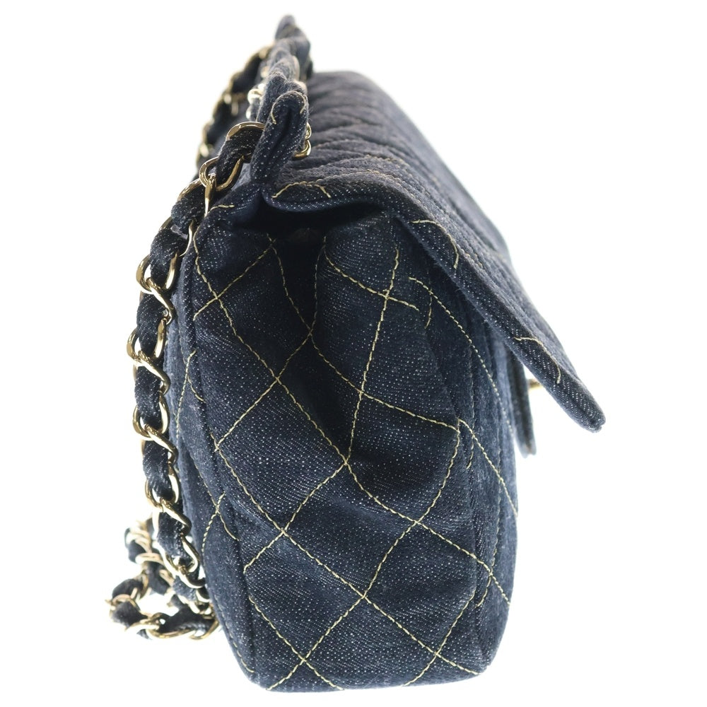 CHANEL(シャネル) デニムマトラッセチェーンショルダーバッグ インディゴ