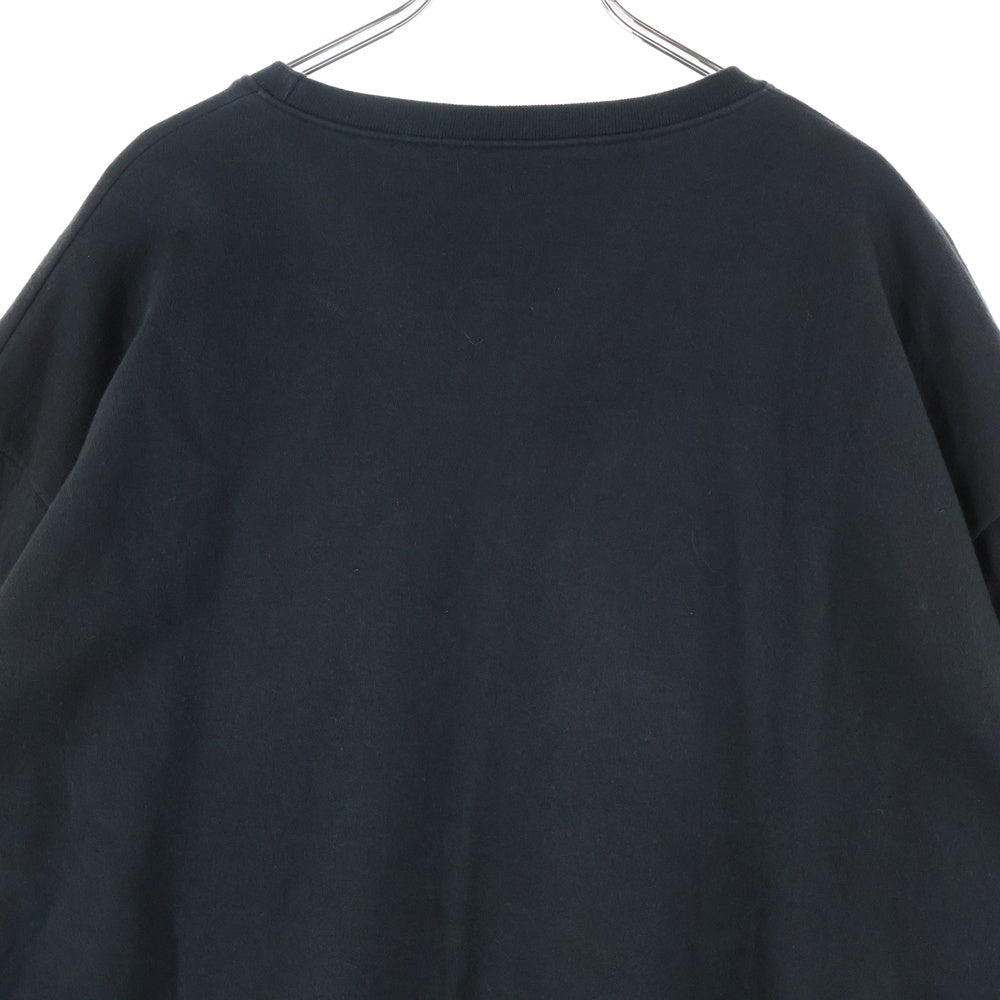 CHROME HEARTS(クロムハーツ) SWTSHRT PLVR ネックロゴ クルーネックスウェットトレーナー ブラック