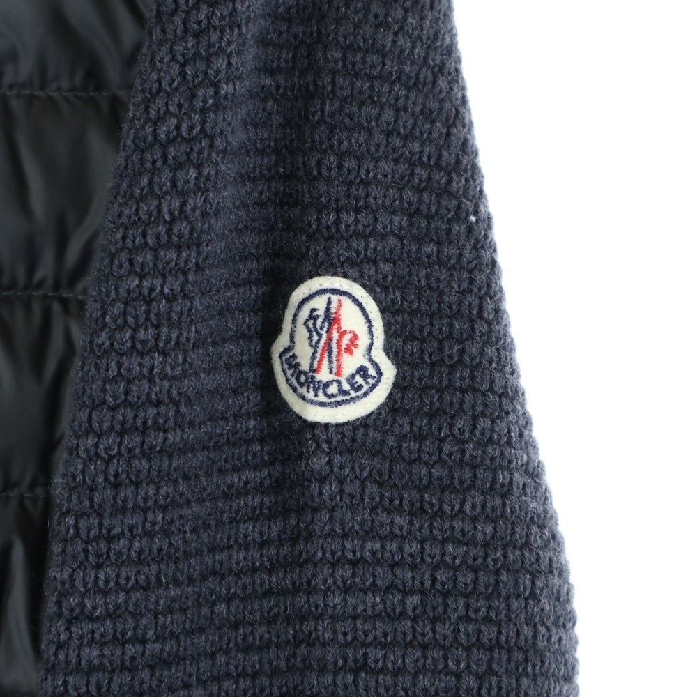 MONCLER(モンクレール) MAGLIONE TRICOT ALLA COREANA ダウン切替
