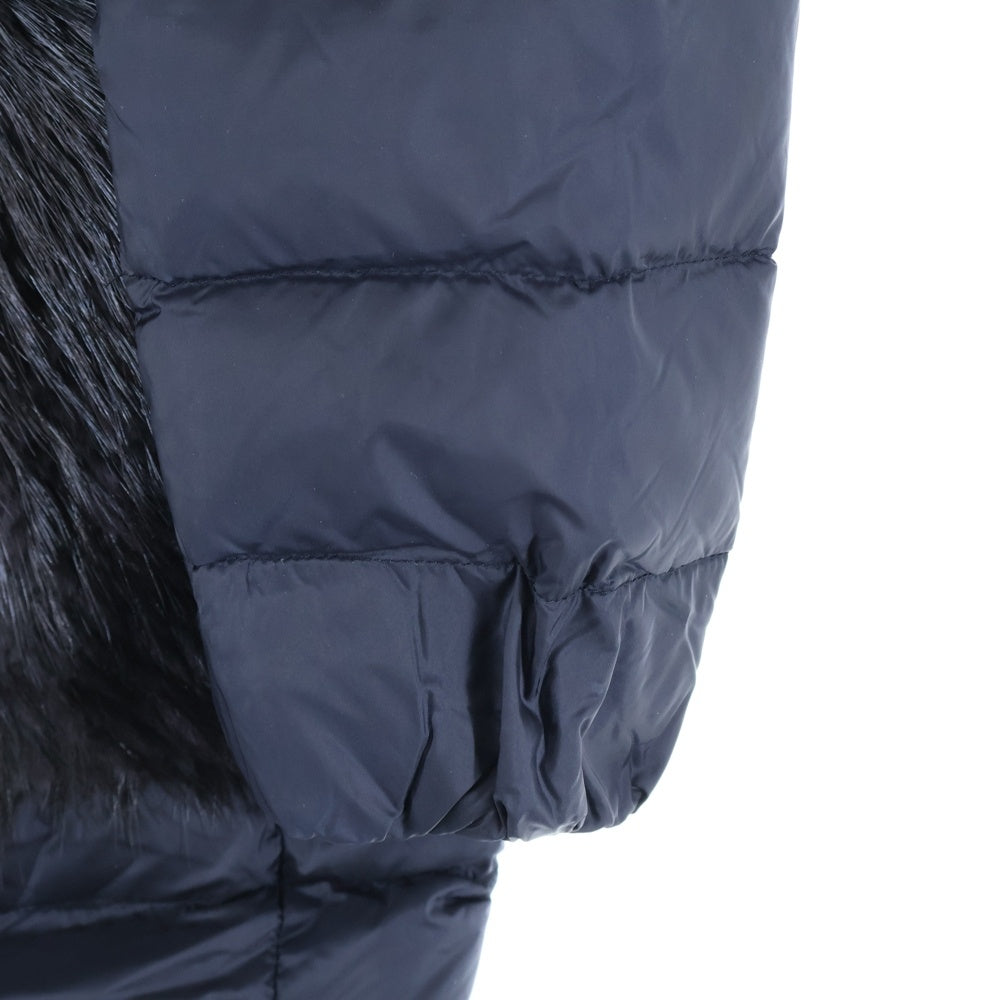 MONCLER(モンクレール) FAYRAC GIUBBOTTO ウール切替ダウンジャケット ネイビー A20934988210 レディース