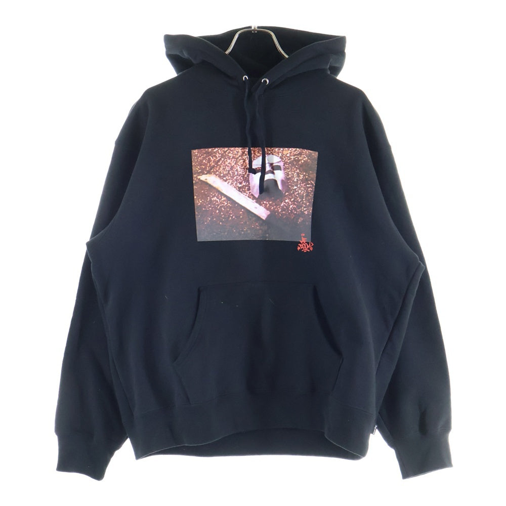 SUPREME(シュプリーム) 23AW Mf Doom Hooded Sweatshirt ドゥームフーデッドスウェットシャツ プルオーバーパーカー ブラック