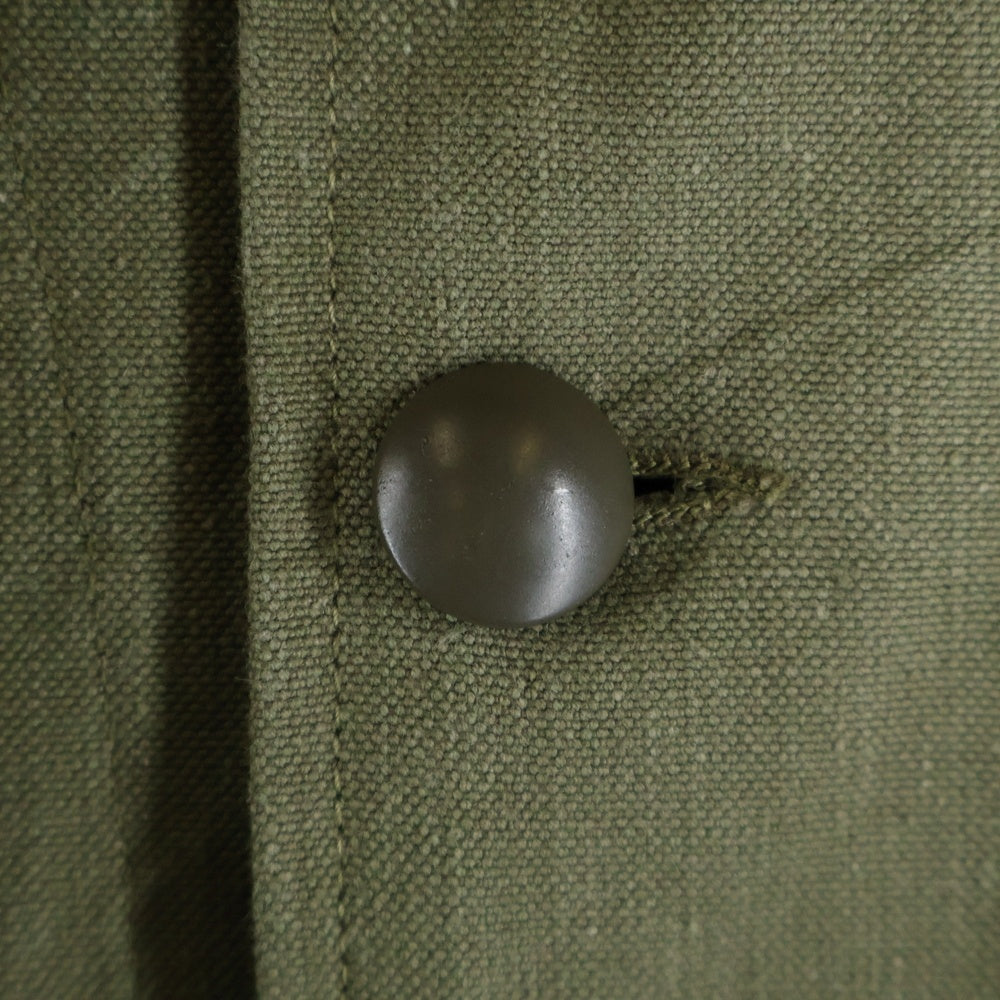 VINTAGE(ヴィンテージ) 50s M35 フランス軍 モーターサイクルコート ミリタリーコート カーキ