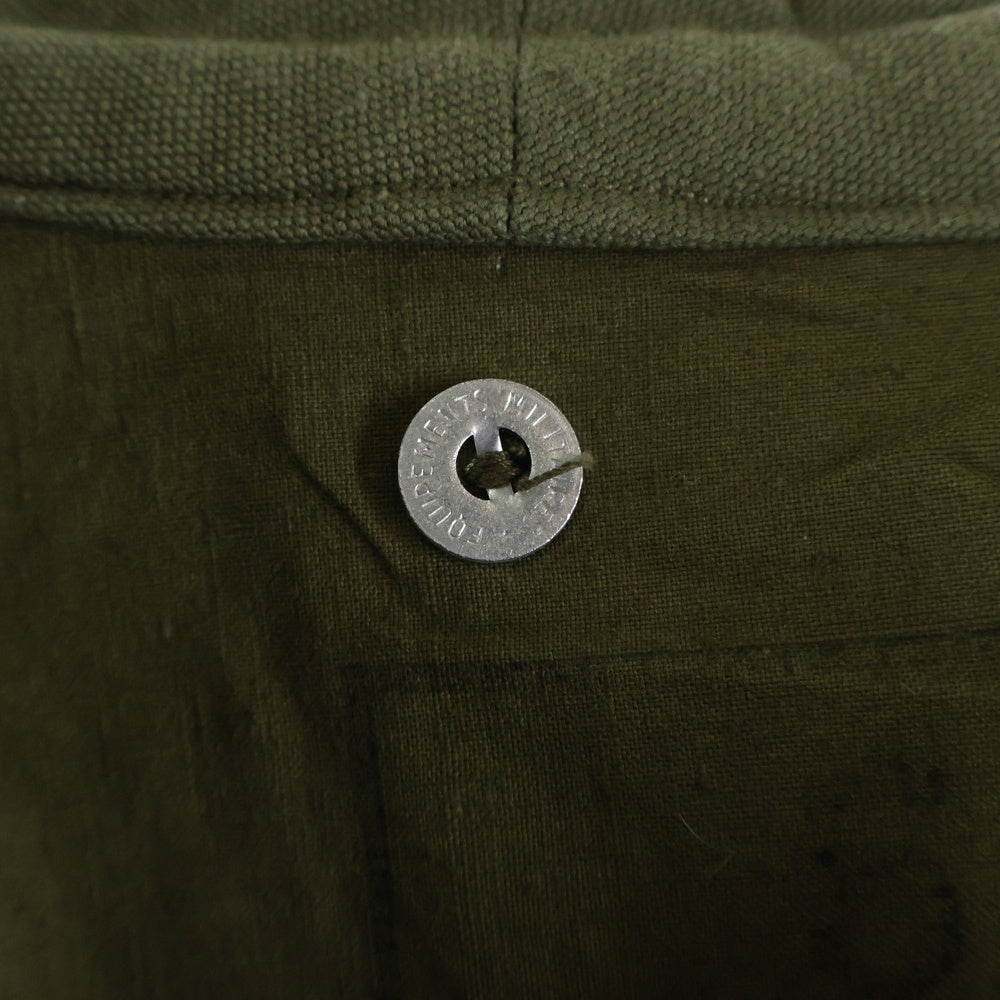 VINTAGE(ヴィンテージ) 50s M35 フランス軍 モーターサイクルコート ミリタリーコート カーキ