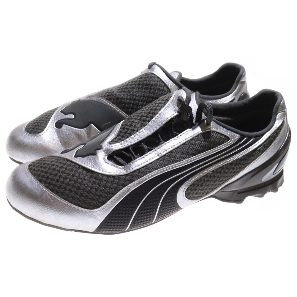 PUMA(プーマ) V-S1 METALLIC Shadow 402953‐03 メタリックシャドウ ローカットスニーカー グレー/シルバー US8.5/26.5cm