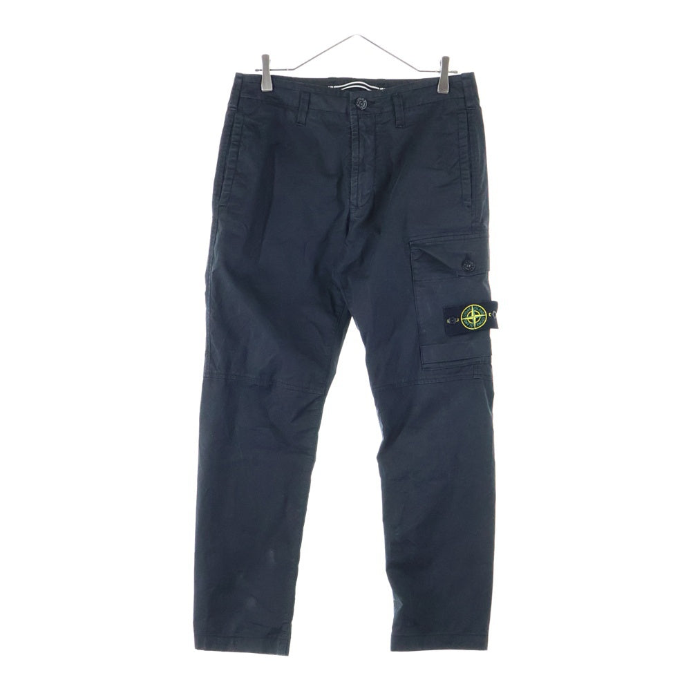 STONE ISLAND(ストーンアイランド) 21AW One Pocket Cargo Pants 751531410 ワンポケットカーゴパンツ ブラック