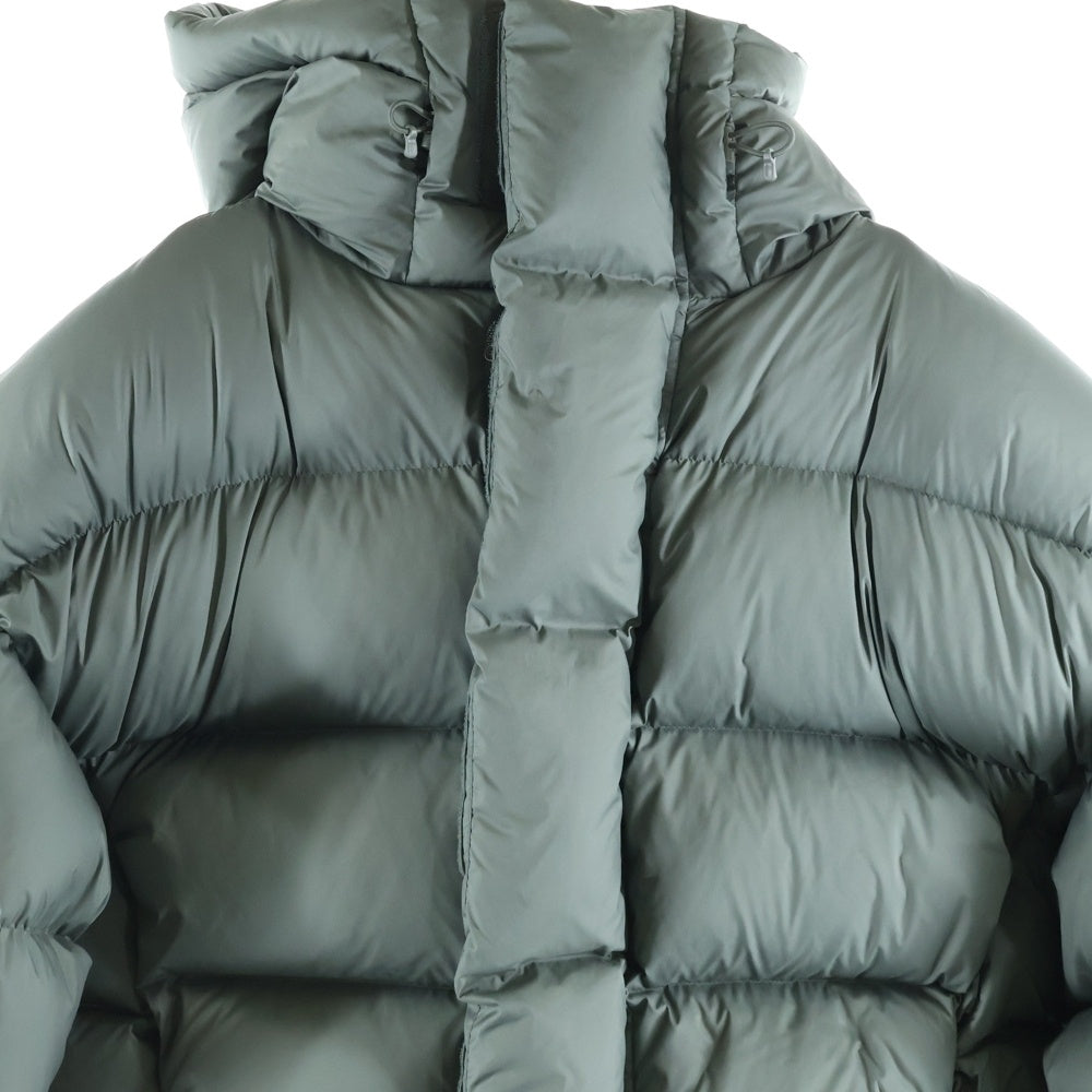 entire studios(エンタイア スタジオ) MML HOODED PUFFER ES2399 PO047 フーデッドパファーダウンジャケット カーキ