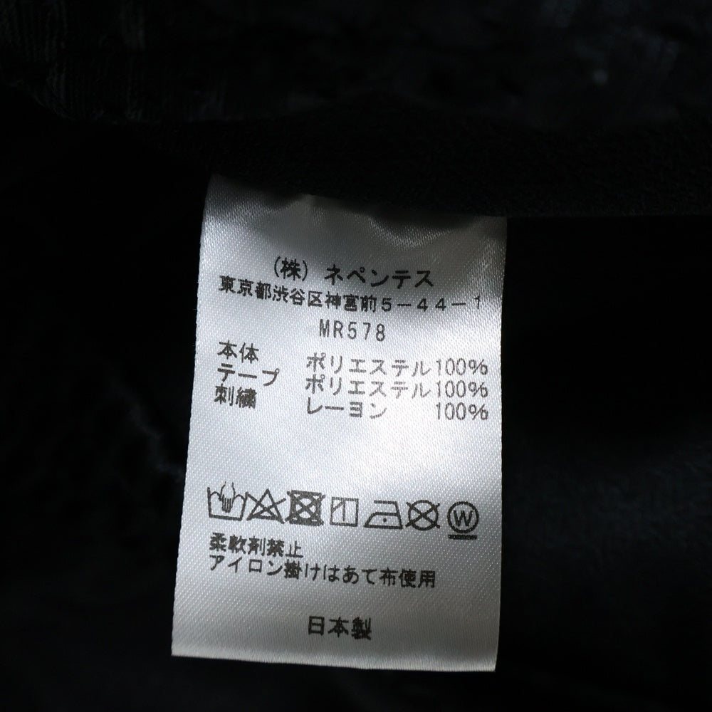 Needles(ニードルス) NARROW TRACKPANT MR578 サイドライントラックパンツ ブラック