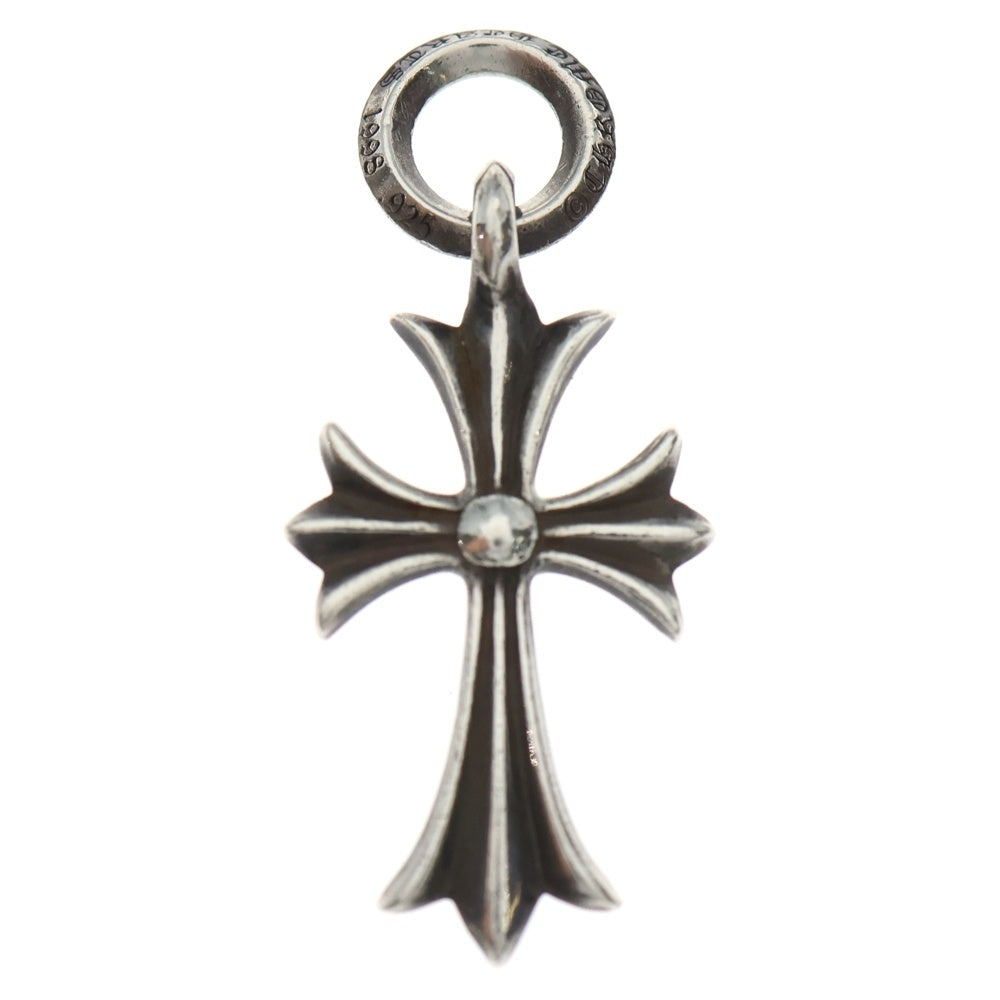 CHROME HEARTS(クロムハーツ) TINY CH CROSS タイニーCHクロス チャーム ネックレストップ シルバー BCA382