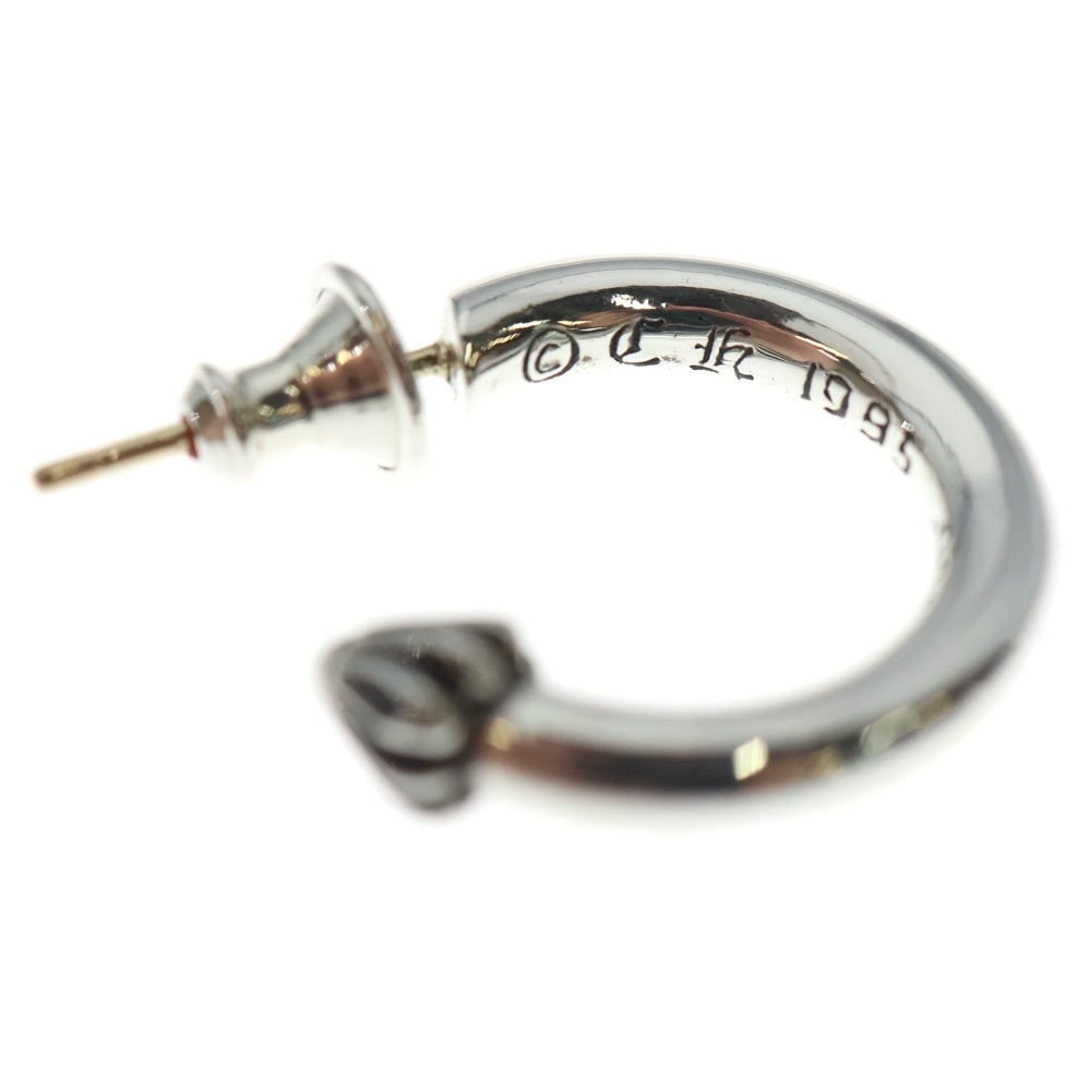 CHROME HEARTS(クロムハーツ) HOOP PLAIN プレーン フープピアス シルバー BCA101