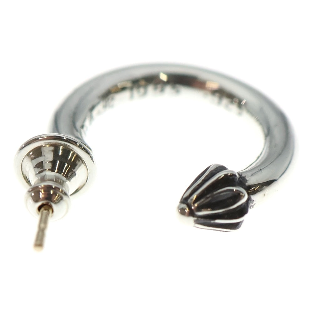 CHROME HEARTS(クロムハーツ) HOOP PLAIN プレーン フープピアス シルバー BCA101