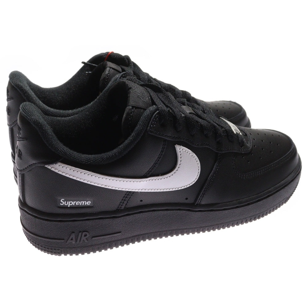 NIKE(ナイキ) ×SUPREME AIR FORCE 1 LOW CU9225-002 シュプリーム エアフォース1 ローカットスニーカー レディース ブラック/ホワイト US6.5/24.5cm