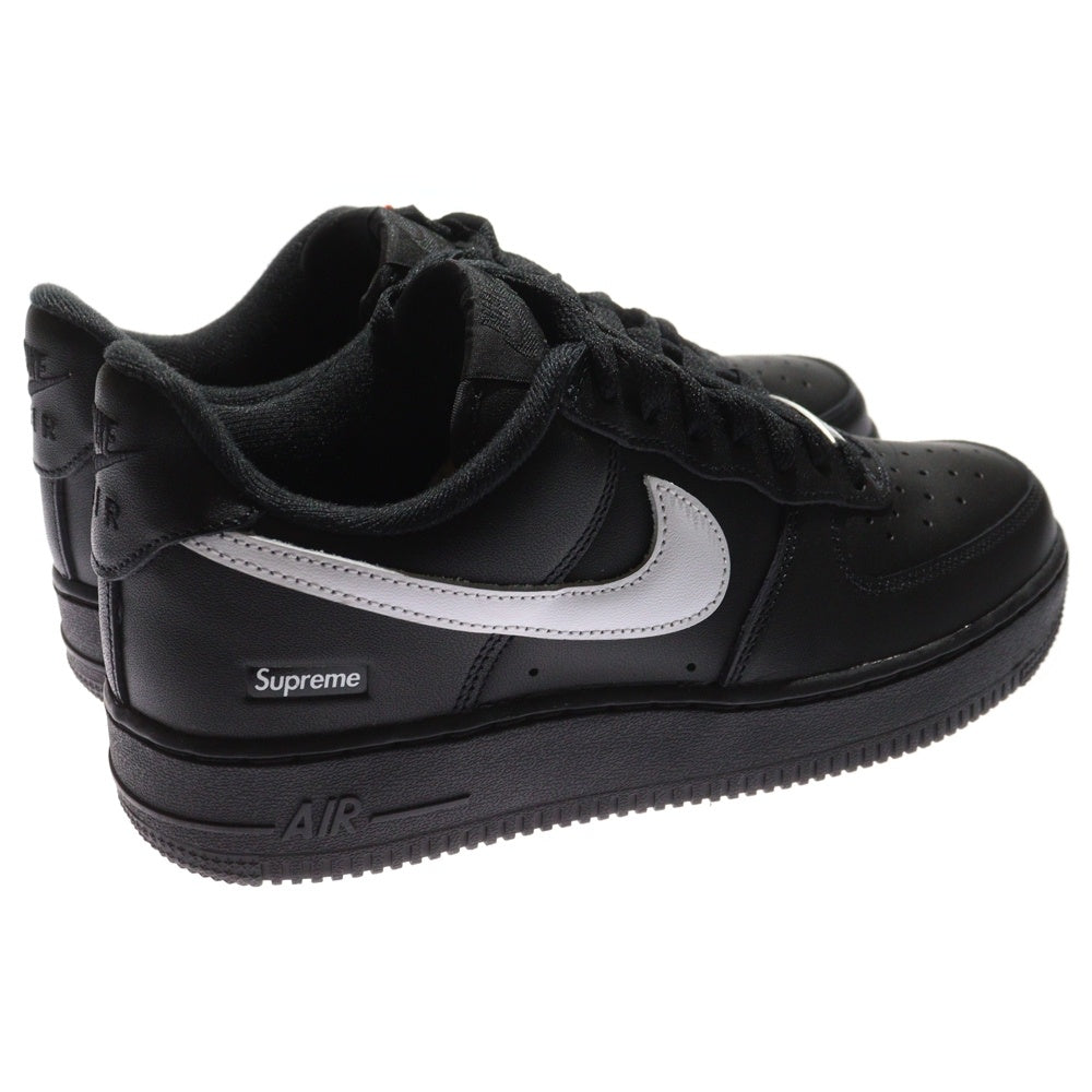 NIKE(ナイキ) ×SUPREME AIR FORCE 1 LOW CU9225-002 シュプリーム エアフォース1 ローカットスニーカー レディース ブラック/ホワイト US6.5/24.5cm