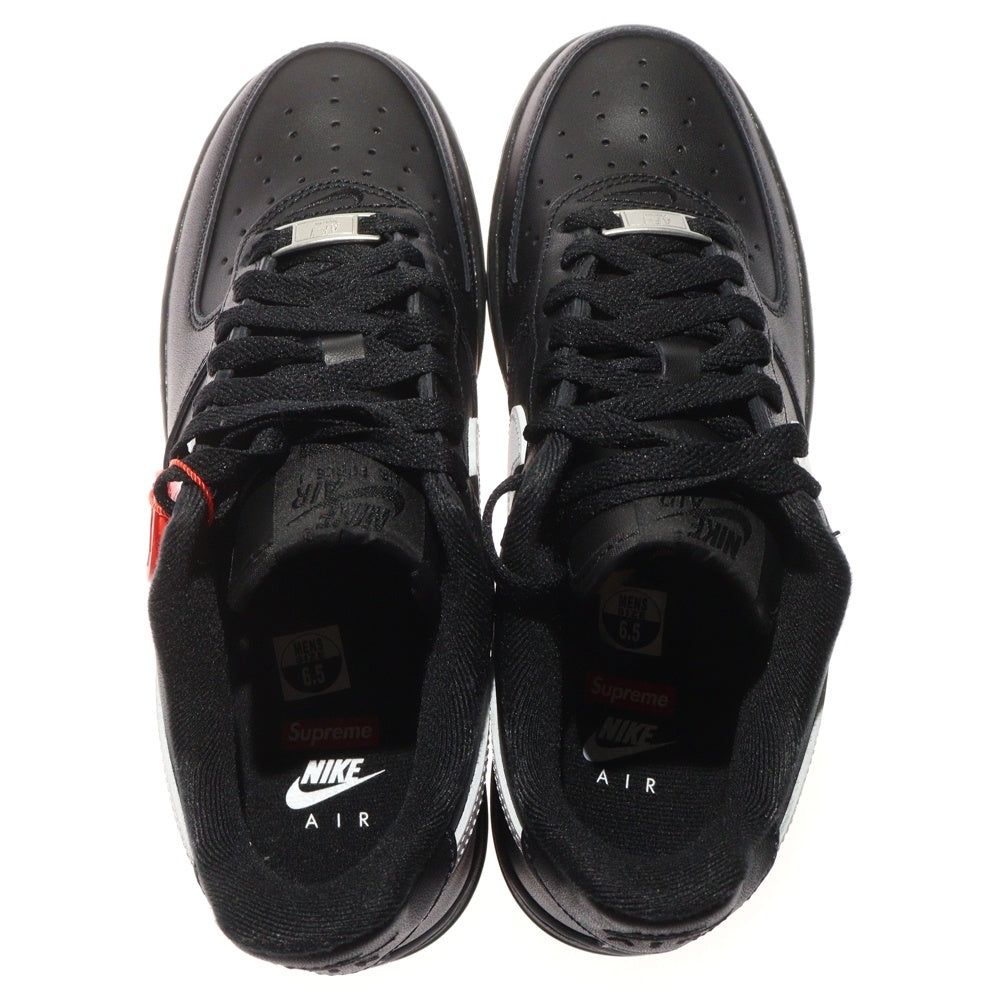 NIKE(ナイキ) ×SUPREME AIR FORCE 1 LOW CU9225-002 シュプリーム エアフォース1 ローカットスニーカー レディース ブラック/ホワイト US6.5/24.5cm