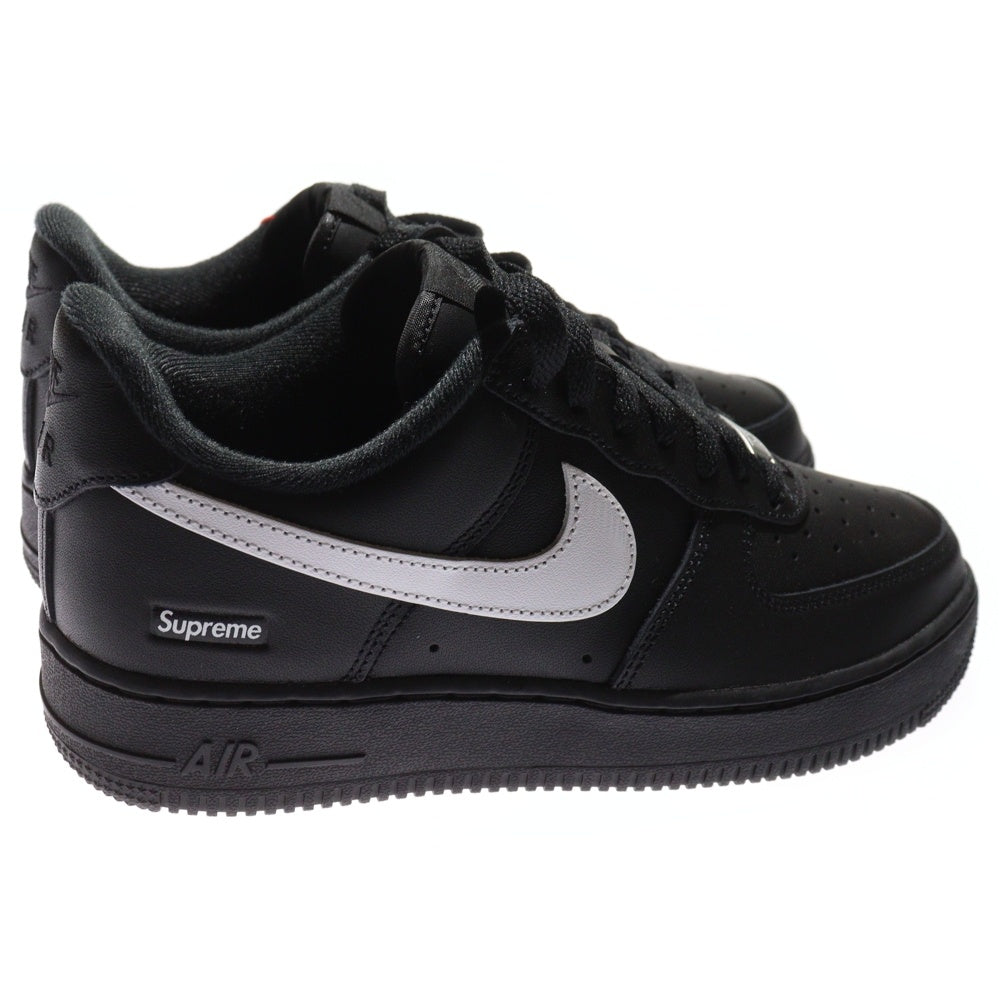 NIKE(ナイキ) ×SUPREME AIR FORCE 1 LOW CU9225-002 シュプリーム エアフォース1 ローカットスニーカー レディース ブラック/ホワイト US6.5/24.5cm