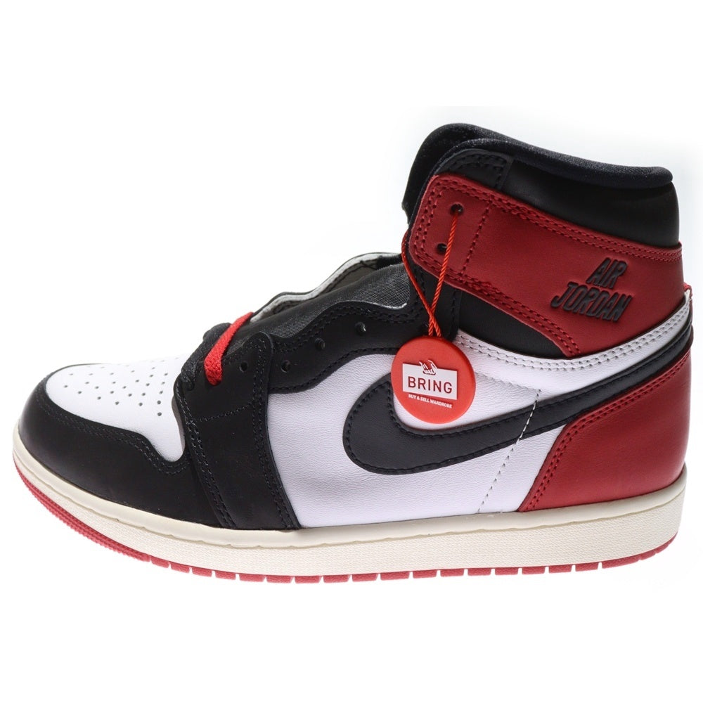 NIKE(ナイキ) AIR JORDAN 1 RETRO HIGH OG BLACK TOE REIMAGINED DZ5485-106 エアジョーダン1 レトロ OG ブラックトゥリイマジンド ハイカットスニーカー US9/27cm